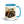 The Tractor Mugs Store Blue / 15 oz Renault ares 696 rz Oil Painting | Mug with Color Inside Quality Farmers Merch