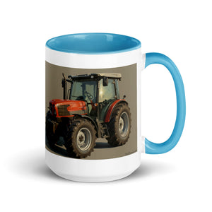 The Tractor Mugs Store Blue / 15 oz SAME Dorado Natural 70 (Stage V) Oil Painting | Mug with Color Inside Quality Farmers Merch
