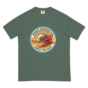 The Tractor Mugs Store Blue Spruce Massey Ferguson 760 Massey Ferguson 760 SIMPLY THE BEST Retro | Unisex Premium T-shirt Quality Farmers Merch