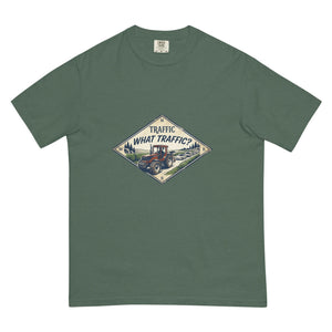 The Tractor Mugs Store Blue Spruce / S FIATAGRI F140 TRAFFIC WHAT TRAFFIC? Heritage | Unisex Premium T-shirt Quality Farmers Merch