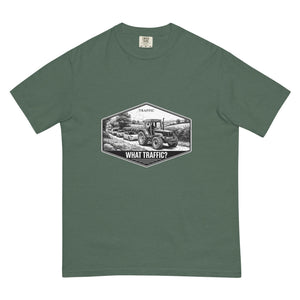 The Tractor Mugs Store Blue Spruce / S FIATAGRI F140 TRAFFIC WHAT TRAFFIC? Moose | Unisex Premium T-shirt Quality Farmers Merch