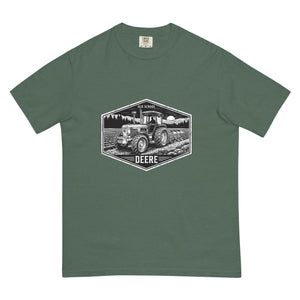 The Tractor Mugs Store Blue Spruce / S John Deere 3350 OLD SCHOOL DEERE Moose | Unisex Premium T-shirt Quality Farmers Merch