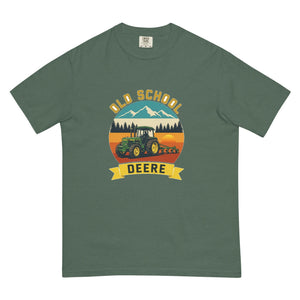 The Tractor Mugs Store Blue Spruce / S John Deere 3350 OLD SCHOOL DEERE Outdoor | Unisex Premium T-shirt Quality Farmers Merch