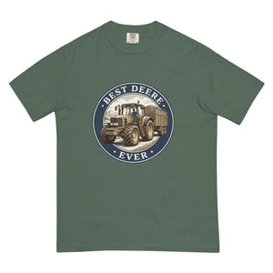 The Tractor Mugs Store Blue Spruce / S John Deere 6930 BEST DEERE EVER Engraving | Unisex Premium T-shirt Quality Farmers Merch