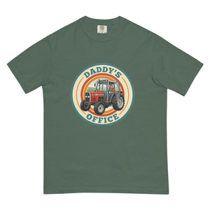 The Tractor Mugs Store Blue Spruce / S Massey Ferguson 390T DADDY'S OFFICE Retro | Unisex Premium T-shirt Quality Farmers Merch