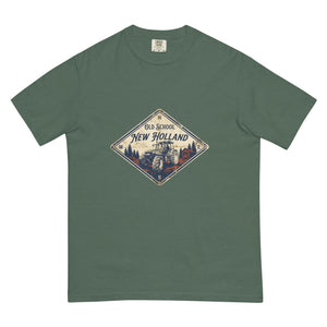 The Tractor Mugs Store Blue Spruce / S New Holland TM 155 OLD SCHOOL NEW HOLLAND Heritage | Unisex Premium T-shirt Quality Farmers Merch