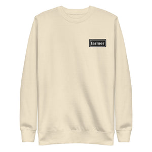 The Tractor Mugs Store Bone / S OASIS Style FARMER | Unisex Premium Sweatshirt Quality Farmers Merch