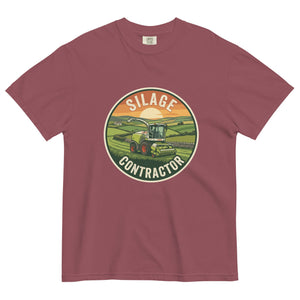 The Tractor Mugs Store Brick / S Claas Silage Contractor | Unisex Premium  T-Shirt Quality Farmers Merch