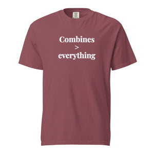 The Tractor Mugs Store Brick / S Combines > Everything | Unisex Premium T-shirt Quality Farmers Merch