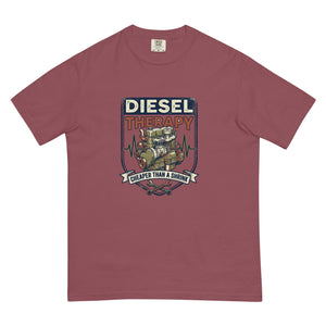 The Tractor Mugs Store Brick / S Diesel Therapy | Unisex Premium T-shirt Quality Farmers Merch