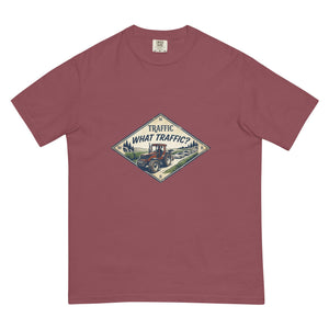 The Tractor Mugs Store Brick / S FIATAGRI F140 TRAFFIC WHAT TRAFFIC? Heritage | Unisex Premium T-shirt Quality Farmers Merch