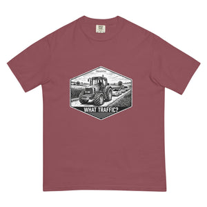 The Tractor Mugs Store Brick / S John Deere 6930 TRAFFIC WHAT TRAFFIC? Moose | Unisex Premium T-shirt Quality Farmers Merch