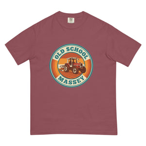 The Tractor Mugs Store Brick / S Massey Ferguson 3075 OLD SCHOOL MASSEY Retro | Unisex Premium T-shirt Quality Farmers Merch
