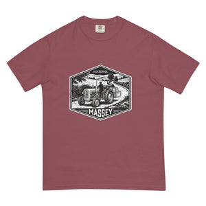 The Tractor Mugs Store Brick / S Massey Ferguson 35X OLD SCHOOL MASSEY Moose | Unisex Premium T-shirt Quality Farmers Merch