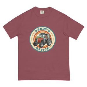 The Tractor Mugs Store Brick / S Massey Ferguson 390T DADDY'S OFFICE Retro | Unisex Premium T-shirt Quality Farmers Merch