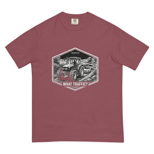 The Tractor Mugs Store Brick / S New Holland TM 135 TRAFFIC WHAT TRAFFIC? Moose | Unisex Premium T-shirt Quality Farmers Merch
