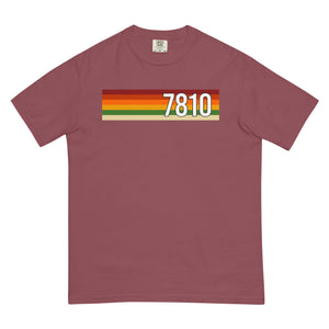 The Tractor Mugs Store Brick / S Retro Stripes 7810 | Unisex Premium T-shirt Quality Farmers Merch