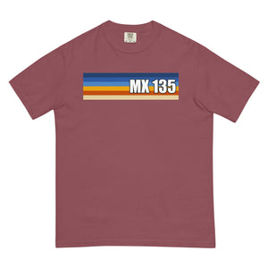 The Tractor Mugs Store Brick / S Retro Stripes MX 135 | Unisex Premium T-shirt Quality Farmers Merch