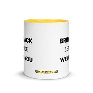 The Tractor Mugs Store Bring Back Set-A-Side We Miss You | Mug with Color Inside Quality Farmers Merch