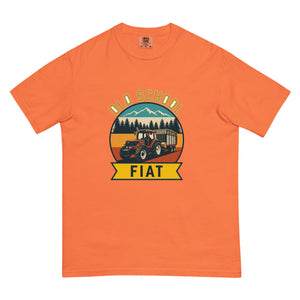 The Tractor Mugs Store Burnt Orange / S FIATAGRI F140 OLD SCHOOL FIAT Outdoor | Unisex Premium T-shirt Quality Farmers Merch