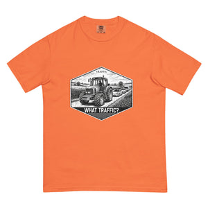 The Tractor Mugs Store Burnt Orange / S John Deere 6930 TRAFFIC WHAT TRAFFIC? Moose | Unisex Premium T-shirt Quality Farmers Merch