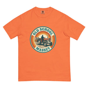 The Tractor Mugs Store Burnt Orange / S Massey Ferguson 135 OLD SCHOOL MASSEY Retro | Unisex Premium T-shirt Quality Farmers Merch
