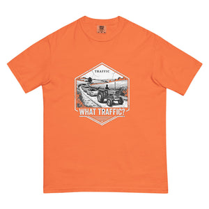 The Tractor Mugs Store Burnt Orange / S Massey Ferguson 135 TRAFFIC WHAT TRAFFIC? Moose | Unisex Premium T-shirt Quality Farmers Merch