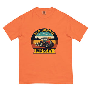 The Tractor Mugs Store Burnt Orange / S Massey Ferguson 3075 OLD SCHOOL MASSEY Outdoor | Unisex Premium T-shirt Quality Farmers Merch
