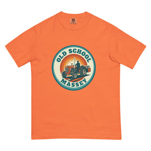 The Tractor Mugs Store Burnt Orange / S Massey Ferguson 35X OLD SCHOOL MASSEY Retro | Unisex Premium T-shirt Quality Farmers Merch