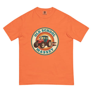 The Tractor Mugs Store Burnt Orange / S Massey Ferguson 6480 OLD SCHOOL MASSEY Retro | Unisex Premium T-shirt Quality Farmers Merch