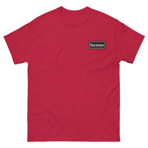 The Tractor Mugs Store Cardinal / S Oasis Style Farmer Unisex | Classic Tee Embroidered Quality Farmers Merch