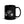 The Tractor Mugs Store Case IH 195 CVX Black | Black Glossy Mug Quality Farmers Merch