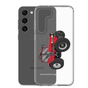 The Tractor Mugs Store Case IH 7250 | Clear Case for Samsung® Quality Farmers Merch