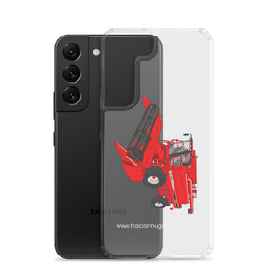 The Tractor Mugs Store Case IH Axial Flow 2188 Harvester | Clear Case for Samsung® Quality Farmers Merch