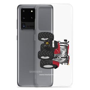 The Tractor Mugs Store Case IH Maxxum 150 Activedrive 8 | Clear Case for Samsung® Quality Farmers Merch