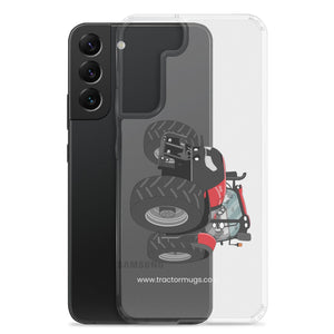 The Tractor Mugs Store Case IH Optum 300 CVX | Clear Case for Samsung® Quality Farmers Merch