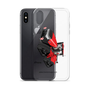 The Tractor Mugs Store Case IH Quadtrac 715 | Clear Case for iPhone® Quality Farmers Merch