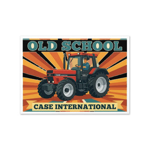 The Tractor Mugs Store Case International 1455 XL OLD SCHOOL CASE INTERNATIONAL | Greeting Card Quality Farmers Merch