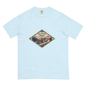 The Tractor Mugs Store Chambray / S FIATAGRI F140 OLD SCHOOL FIAT Heritage | Unisex Premium T-shirt Quality Farmers Merch
