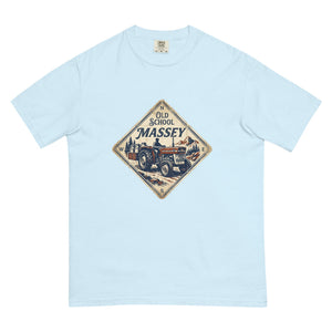 The Tractor Mugs Store Chambray / S Massey Ferguson 135 OLD SCHOOL MASSEY Heritage | Unisex Premium T-shirt Quality Farmers Merch