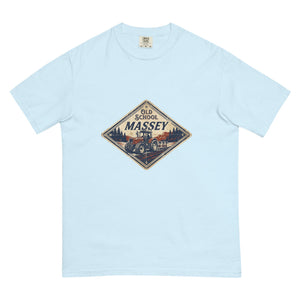 The Tractor Mugs Store Chambray / S Massey Ferguson 6480 OLD SCHOOL MASSEY Heritage | Unisex Premium T-shirt Quality Farmers Merch