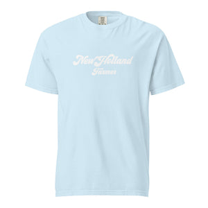 The Tractor Mugs Store Chambray / S New Holland Farmer | Unisex Premium T-shirt Quality Farmers Merch