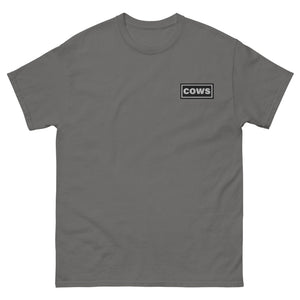 The Tractor Mugs Store Charcoal / S 'OASIS' Cows Unisex Classic Tee Quality Farmers Merch