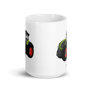 The Tractor Mugs Store Class Axion 960 | White glossy mug Quality Farmers Merch