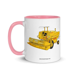 The Tractor Mugs Store Clayson 8060 Combine Harvester | Mug with Color Inside Quality Farmers Merch