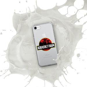 The Tractor Mugs Store Clear Case for iPhone® iPhone 7/8 JURASSIC FARM | Clear Case for iPhone® Quality Farmers Merch
