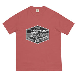 The Tractor Mugs Store Crimson / S John Deere 3350 OLD SCHOOL DEERE Moose | Unisex Premium T-shirt Quality Farmers Merch