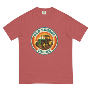 The Tractor Mugs Store Crimson / S John Deere 3350 OLD SCHOOL DEERE Retro | Unisex Premium T-shirt Quality Farmers Merch