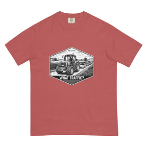 The Tractor Mugs Store Crimson / S John Deere 6930 TRAFFIC WHAT TRAFFIC? Moose | Unisex Premium T-shirt Quality Farmers Merch