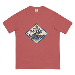 The Tractor Mugs Store Crimson / S Massey Ferguson 3075 OLD SCHOOL MASSEY Heritage | Unisex Premium T-shirt Quality Farmers Merch